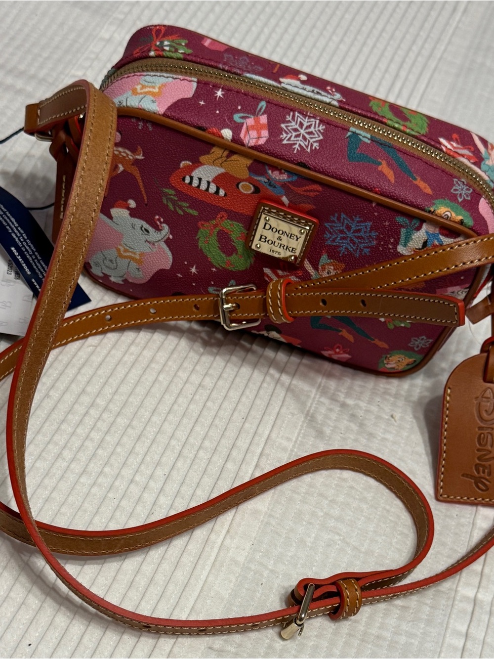 Dooney & Bourke + Disney Christmas Crossbody NWT